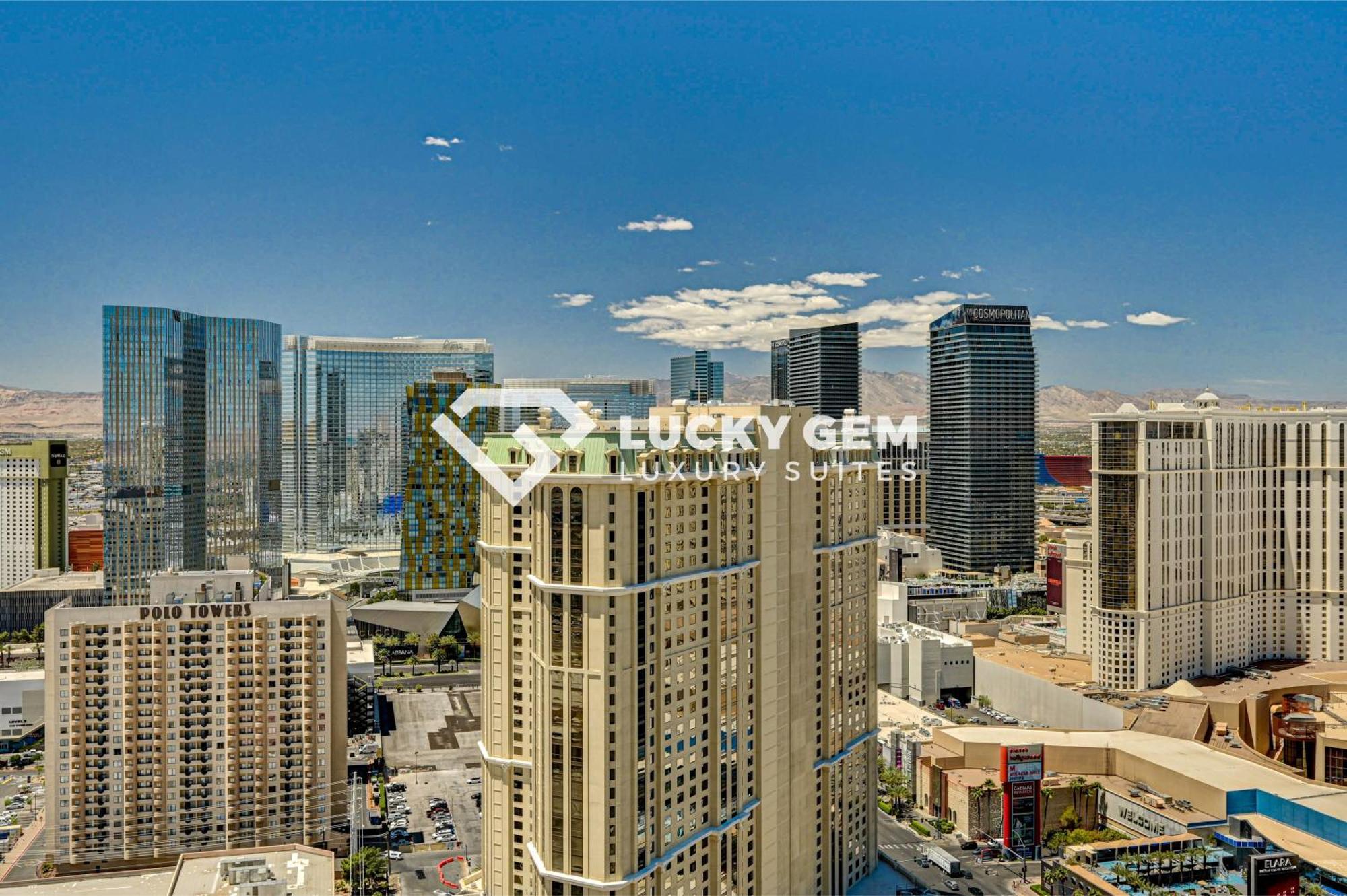 Hotel Lucky Gem Penthouse & Luxury At Signature Resort, Balcony Strip View 3505 Las Vegas